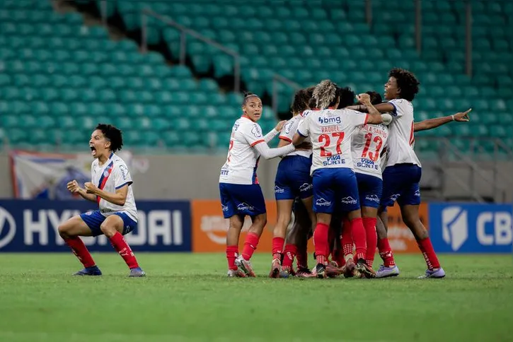 Imagem ilustrativa da imagem Ferroviária e Bahia se classificam às quartas do Brasileirão Feminino