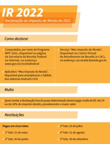 Imagem ilustrativa da imagem Quase 29 milhões de declarações do IR foram entregues, diz Receita