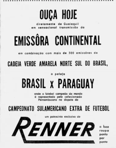 Imagem ilustrativa da imagem Cem anos do rádio no Brasil: a relação histórica do rádio e esporte