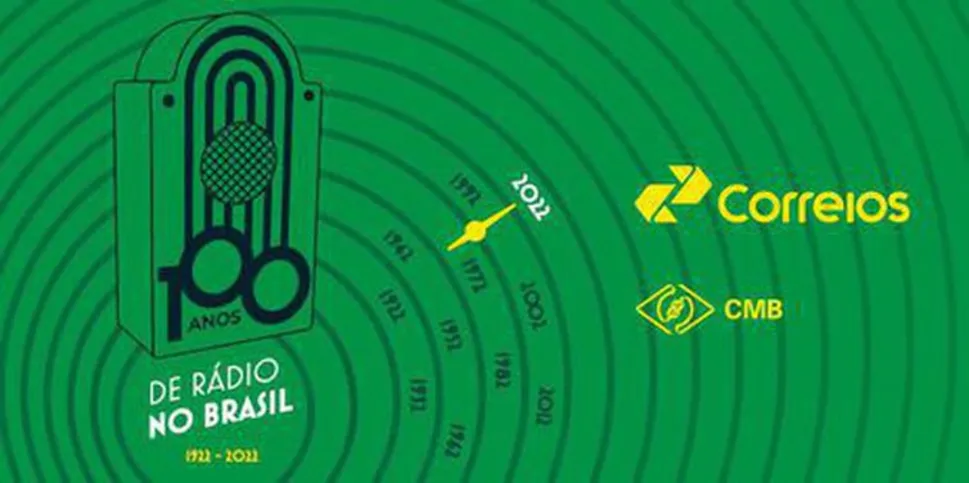Imagem ilustrativa da imagem EBC e Correios lançam selo no centenário do rádio no Brasil