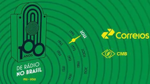 Imagem descritiva da notícia EBC e Correios lançam selo no centenário do rádio no Brasil