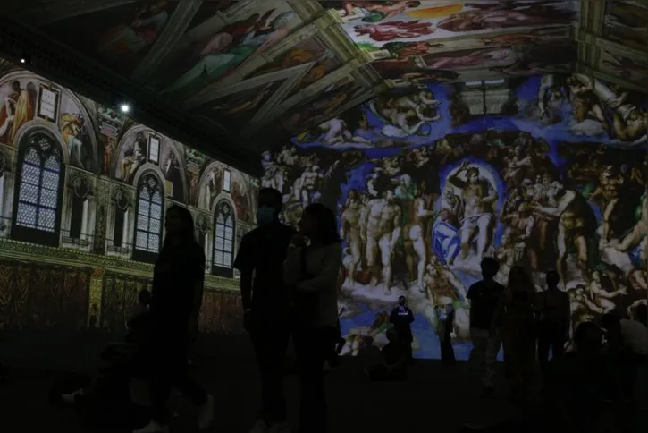 Imagem ilustrativa da imagem Exposição permite que público faça uma imersão pela Capela Sistina