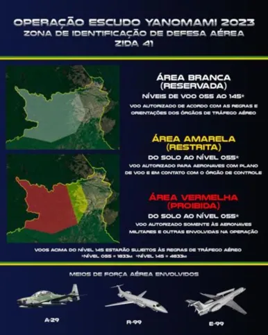 Imagem ilustrativa da imagem FAB inicia controle do espaço aéreo Yanomami