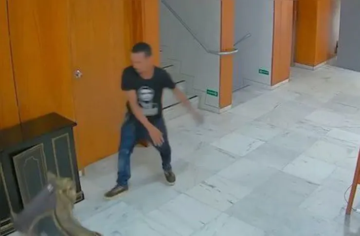 Imagem ilustrativa da imagem PF tenta identificar homem que destruiu relógio histórico no Planalto