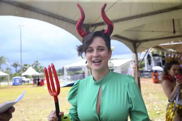 Imagem ilustrativa da imagem Foliões elogiam espaços cercados no carnaval de Brasília