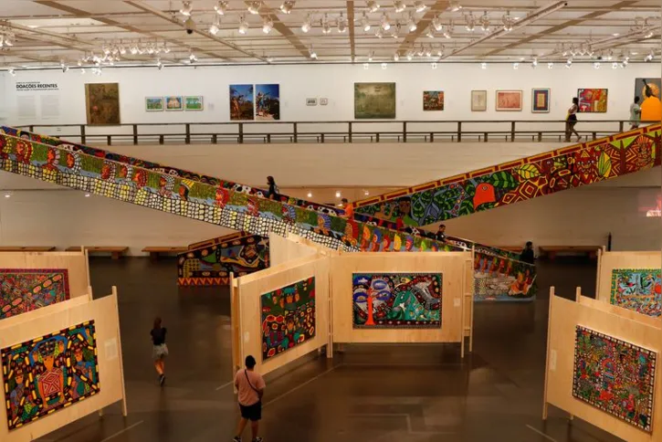 Imagem ilustrativa da imagem Histórias indígenas ocupam centro da programação do Masp em 2023