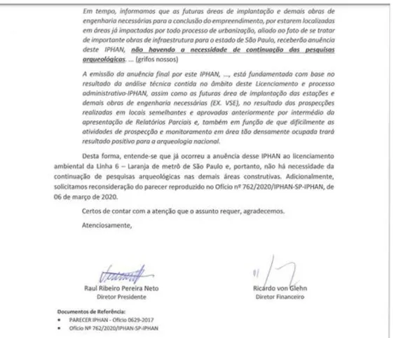 Imagem ilustrativa da imagem Metrô SP: empreiteira pediu dispensa de estudos em área de quilombo