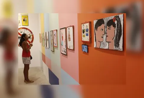 Imagem descritiva da notícia Artista alagoana expõe no Rio pinturas sobre novelas e cotidiano rural