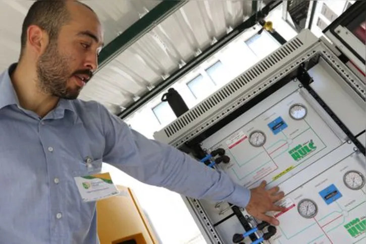 Imagem ilustrativa da imagem Coppe inaugura planta piloto para produção de hidrogênio verde