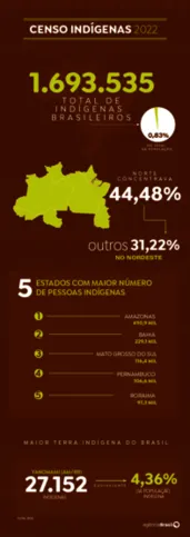 Imagem ilustrativa da imagem Dados do censo ajudam a melhorar políticas indígenas, diz líder pataxó
