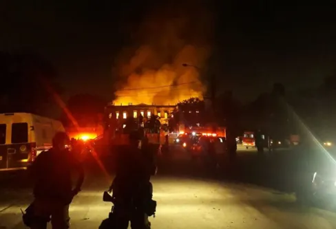 Imagem descritiva da notícia Cinco anos após incêndio, Museu no Rio busca restauração e modernidade