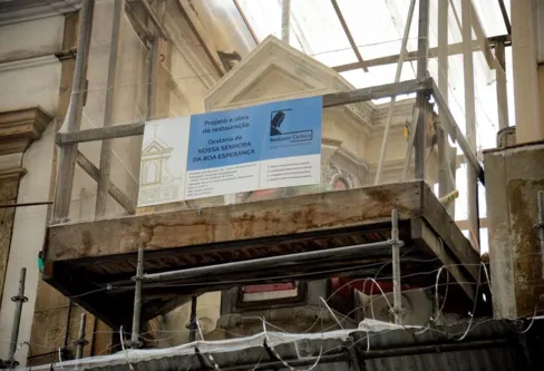 Imagem descritiva da notícia Único oratório público do Rio está em fase final de restauração