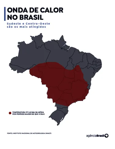Imagem ilustrativa da imagem Onda de calor adia manutenção do Sistema Guandu, no Rio de Janeiro