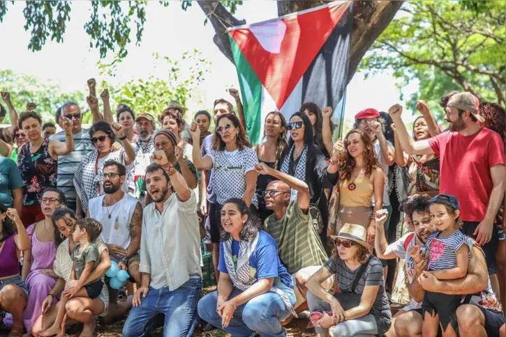 Imagem ilustrativa da imagem SP: Protesto pede fim do cerco e bombardeios à Faixa de Gaza