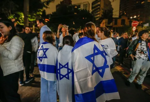 Imagem descritiva da notícia SP e Brasília têm manifestações em solidariedade a Israel e Palestina