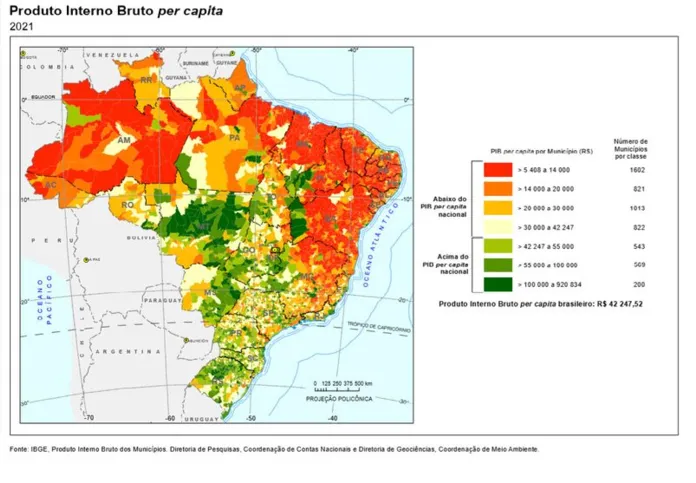 Imagem ilustrativa da imagem Capitais perdem espaço e economia fica menos concentrada, aponta IBGE