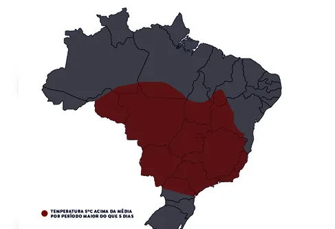 Imagem descritiva da notícia Calor aumenta e Rio registra sensação recorde de 58,5°C de manhã