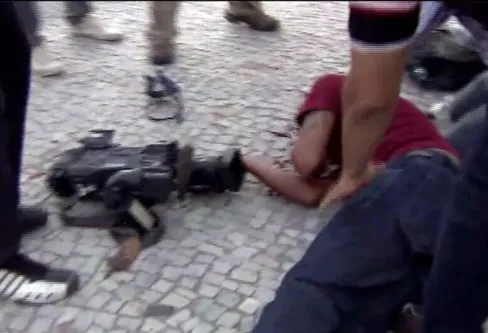 Imagem descritiva da notícia Começa, no Rio, júri popular de acusados da morte de cinegrafista