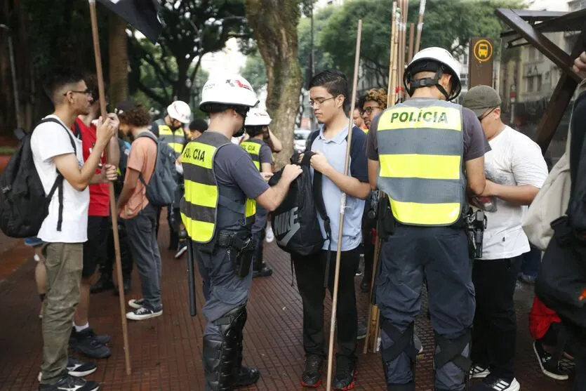 Imagem descritiva da notícia Passe Livre faz manifestação em São Paulo contra aumento da tarifa
