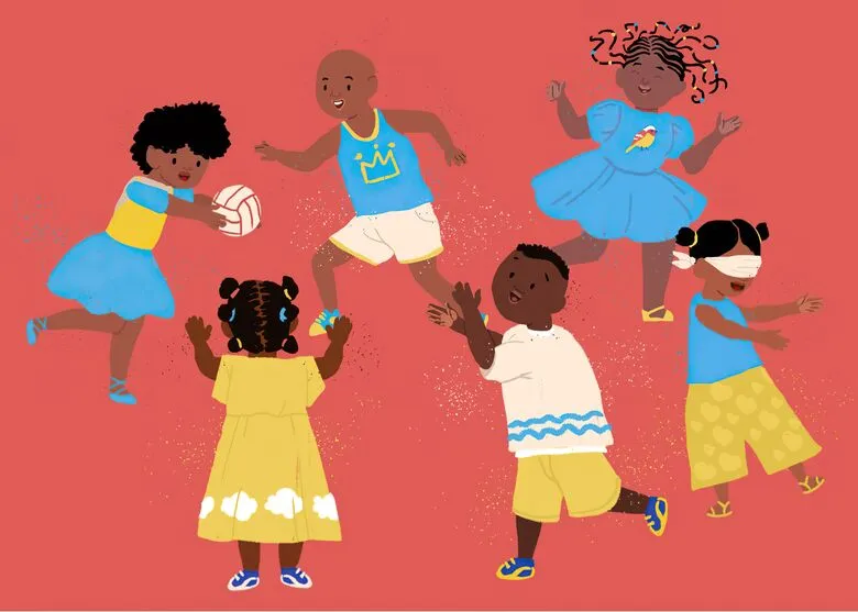 Imagem descritiva da notícia Projeto ensina cultura africana e afro-brasileira com brincadeiras