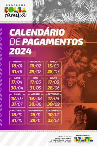 Imagem ilustrativa da imagem Governo divulga calendário de pagamentos do Bolsa Família para 2024