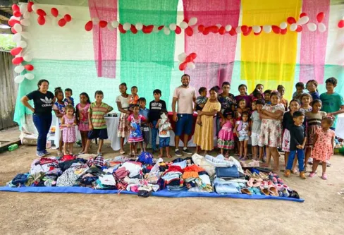 Imagem descritiva da notícia Afetados pela Usina de Belo Monte recebem doações em campanha de Natal