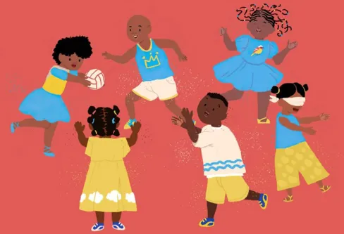 Imagem descritiva da notícia Projeto ensina cultura africana e afro-brasileira com brincadeiras