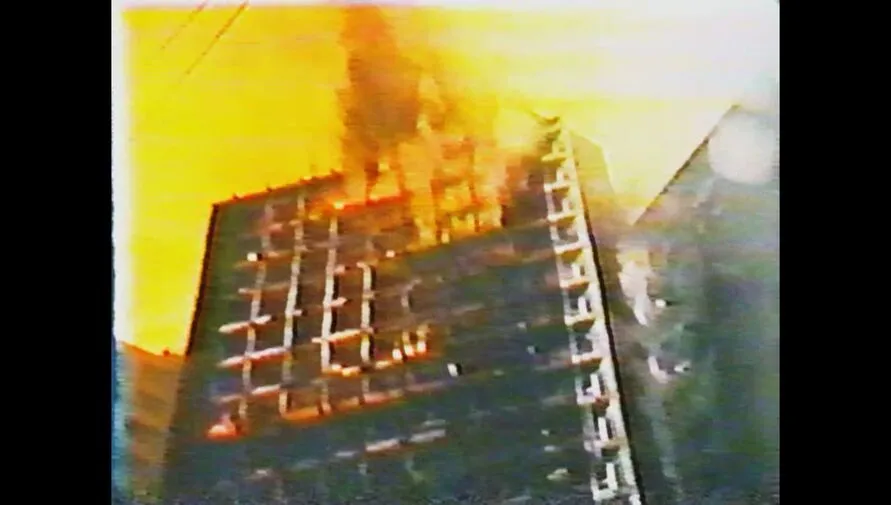 Imagem descritiva da notícia Bombeiro foi dado como morto após trabalhos de salvamento no Joelma