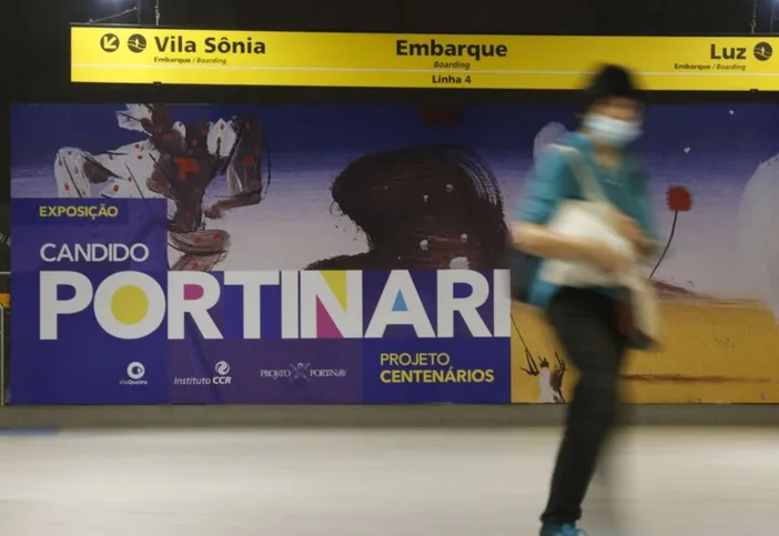 Imagem ilustrativa da imagem Estação abre mostra Parada Portinari no aniversário de São Paulo