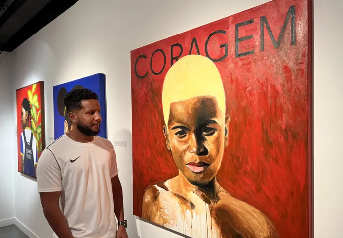 Imagem ilustrativa da imagem Exposição de Jeff Alan reforça representatividade do povo preto