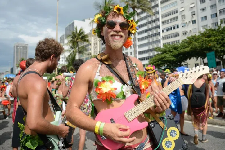 Imagem ilustrativa da imagem Mudanças climáticas e sociais são tema de bloco em Copacabana