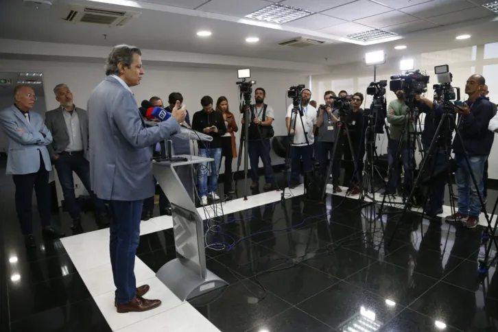 Imagem ilustrativa da imagem Déficit zero depende do crescimento econômico, diz Haddad