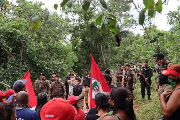 Imagem ilustrativa da imagem MST ocupa fazenda em Lagoa Santa e pede desapropriação da terra