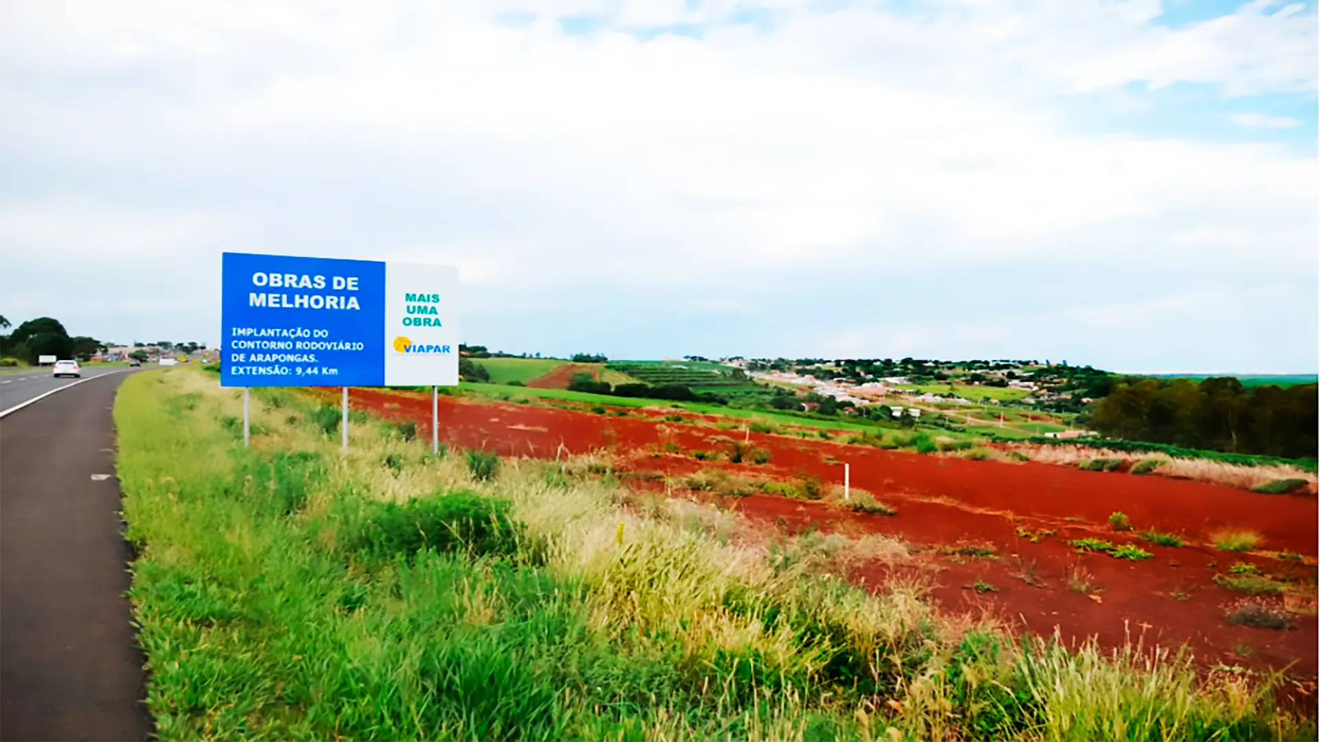 Com extensão de 10 quilômetros, o projeto do contorno viário inclui pistas duplas e acostamento em toda extensão