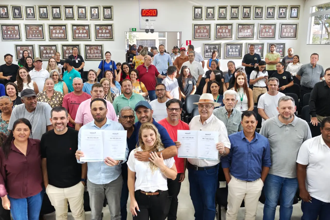 Beto Preto, do Carmo e outras lideranças em Mauá da Serra