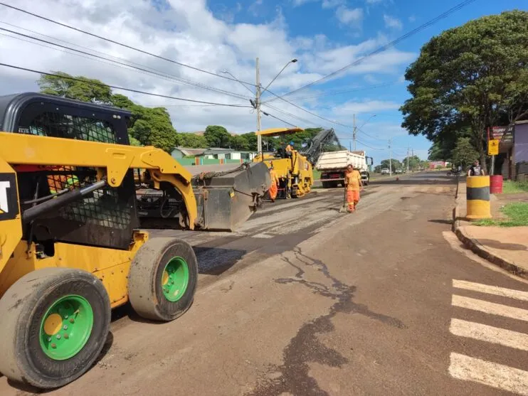 Recape na Avenida Ladislao Gil Fernandez