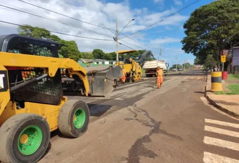 Imagem descritiva da notícia Ivaiporã investe R$ 6 milhões em infraestrutura de asfalto