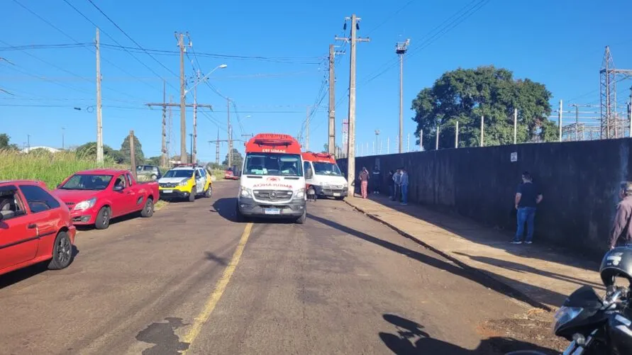 Familiares da vítima foram até o local; de acordo com informações, ela estaria indo para o trabalho