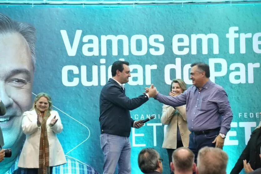 Imagem descritiva da notícia Beto Preto faz balanço da saúde
durante evento político em Curitiba