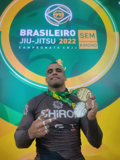 O lutador apucaranense Rafael Teixeira, 34 anos