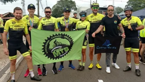 Imagem descritiva da notícia Ciclistas de Apucarana se destacam