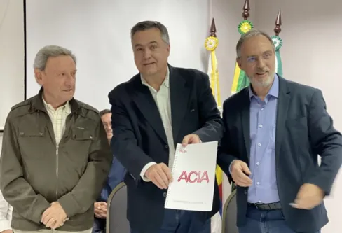 Imagem descritiva da notícia Beto Preto abre agenda política da Acia com candidatos a deputados