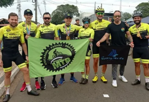 Imagem descritiva da notícia Ciclistas de Apucarana se destacam