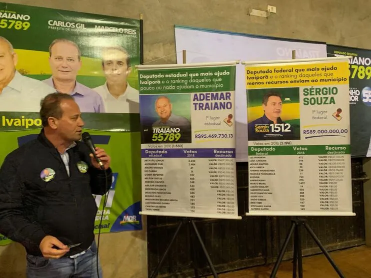 Imagem descritiva da notícia Licenciado do cargo, Carlos Gil 
se dedica às eleições em Ivaiporã