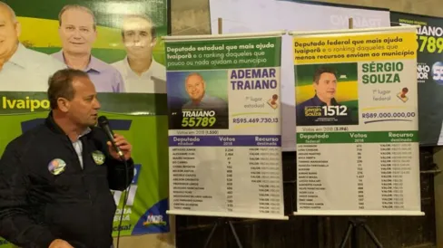Imagem descritiva da notícia Licenciado do cargo, Carlos Gil 
se dedica às eleições em Ivaiporã