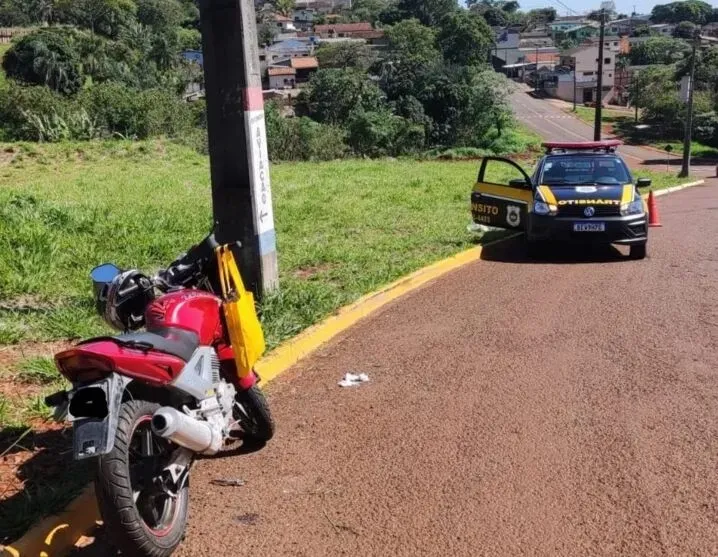 Imagem descritiva da notícia Motociclista morre após acidente na Central do Paraná
