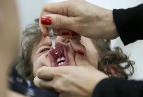 Imagem descritiva da notícia Apucarana vai vacinar contra a polio
em mercados, shopping e CMEIs