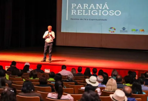 Imagem descritiva da notícia Apucarana sedia encontro de incentivo ao turismo religioso no Paraná