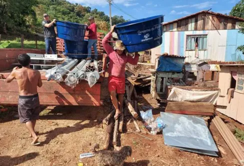 Imagem descritiva da notícia Caixa D’Água Boa vai atender mais 2 mil famílias