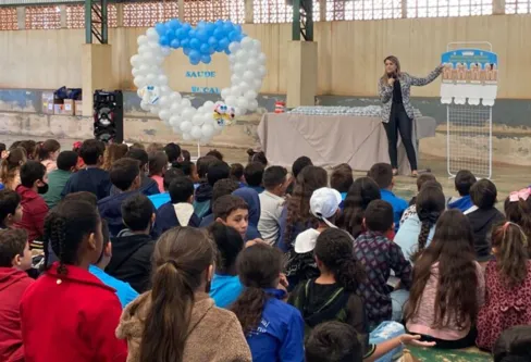 Imagem descritiva da notícia São Pedro do Ivaí distribui kits 
de saúde bucal nas escolas